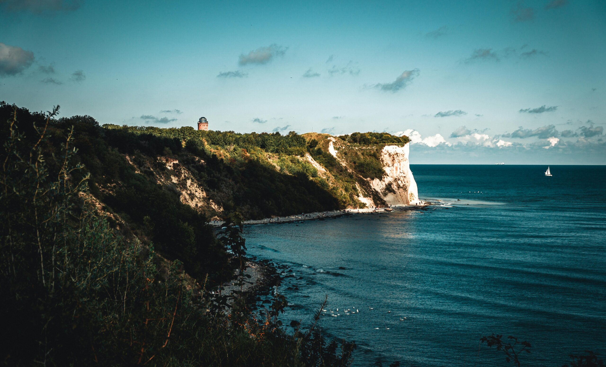 Some of Mecklenburg-Vorpommern's chalky cliffs